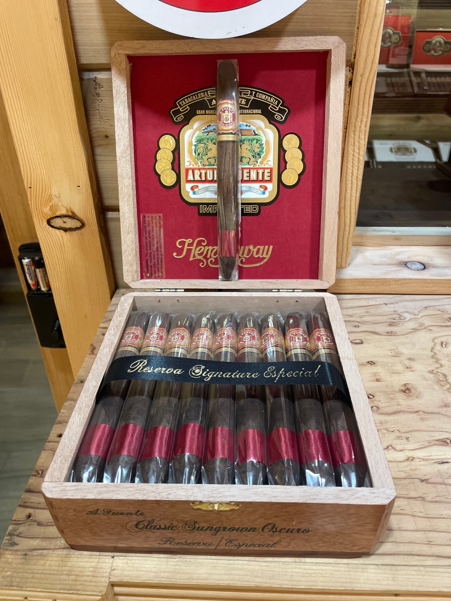 Arturo Fuente ,Classic Sungrown Oscuro,Reserva Especial